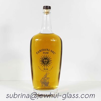 satın al 1000ml  Whisky Glass Bottle, Super Flint,  Australian Rum Çevrimiçi üretim