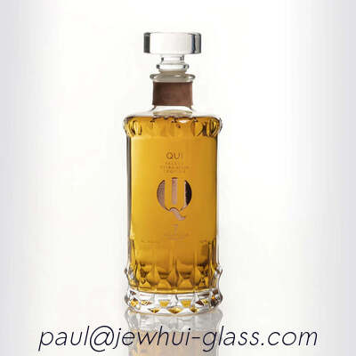 Kalite  50ml/100ml/ 500ml/ 700ml  Golden Metalization Glass Bottles Fabrika