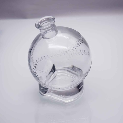 satın al Votka Viski için Süper Flint Küre Cam Şişe 500ml 5000ml Cooper Alanı online manufacture