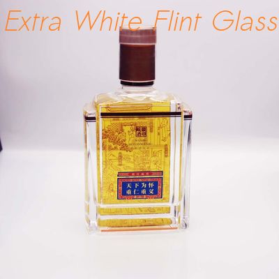 satın al Baijiu 100ml 200ml 500ml Alkol Şişeleri 800g Altın Kabartma Baskı online manufacture