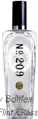 satın al 200ml 500ml 1750ml Cam Ruh Şişesi Kabartmalı Yazı 209 Cin Cam Şişe Çevrimiçi üretim