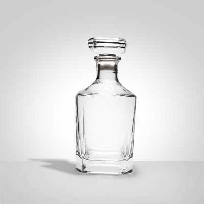 İyi fiyat 750ml Viski Şişesi/Altın Sıcak Damgalama/Premium Viski şişesi/Tahta Mantar çevrimiçi