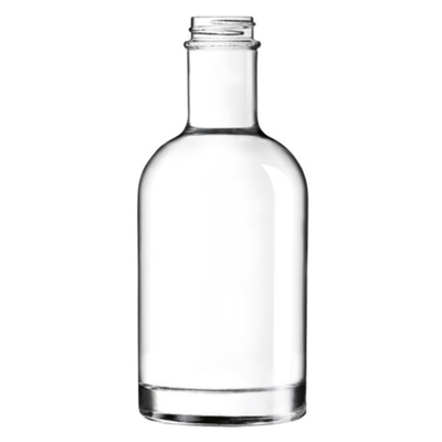 İyi fiyat 28mm 400 GPI Boyunlu 200ml Flint Oslo Cam Şişe 148mm Yüksek çevrimiçi