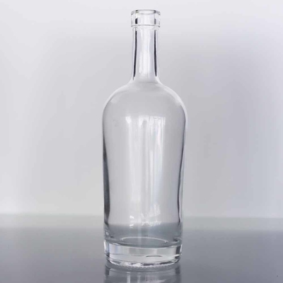 İyi fiyat 24oz Su Tekila Konyak Cam Şişe 750g 700ml Tam Kısmi Kaplamalı çevrimiçi