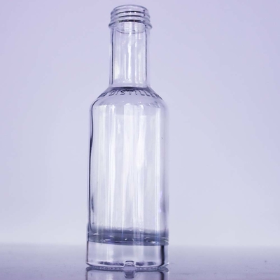 İyi fiyat Omuz Kabartmalı Logolu 200ml Nordic Likör Şişesi GPI 28x400 Vidalı Kapaklar çevrimiçi