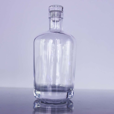 İyi fiyat 22mm Premium Viski Berrak Votka Şişesi Tam Kaplama Kişiselleştirilmiş çevrimiçi